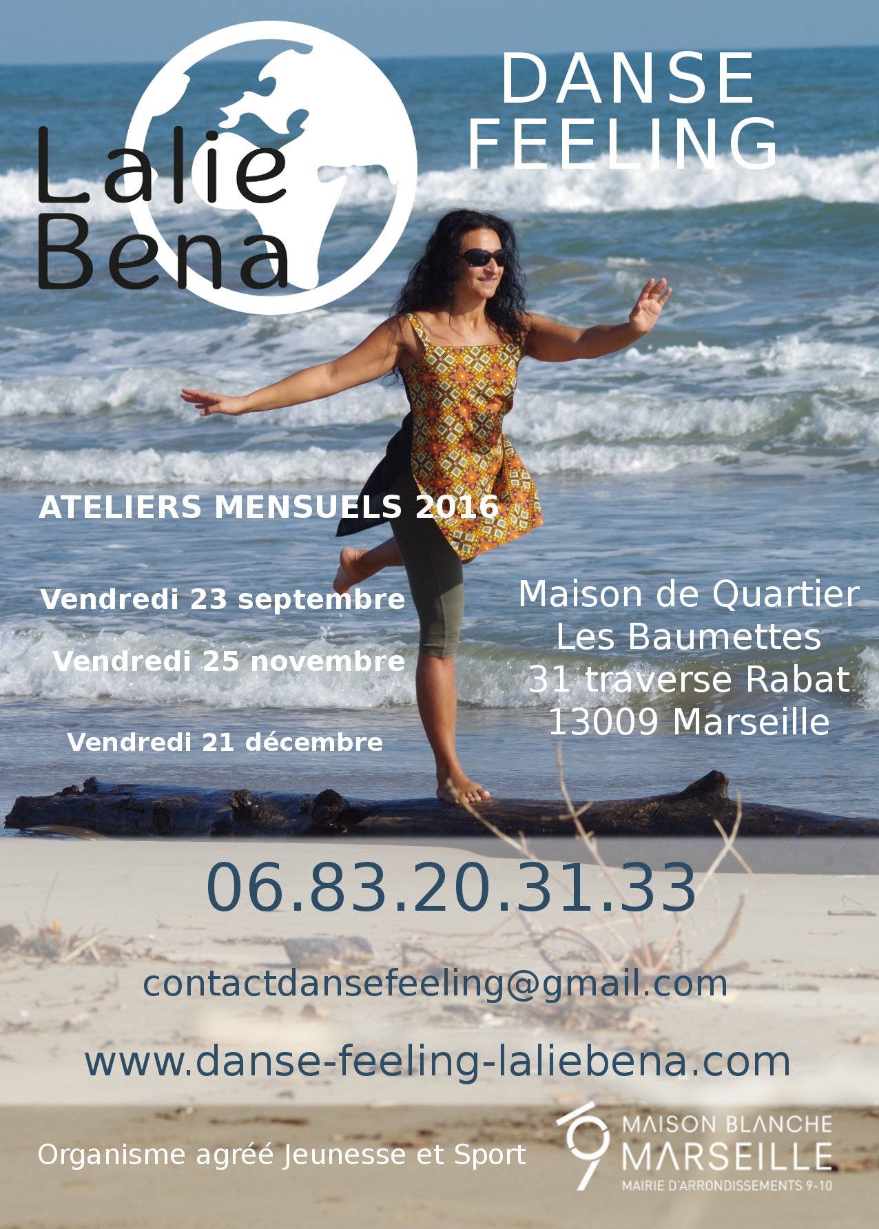 Ateliers Danse et Gym Feeling à Marseille